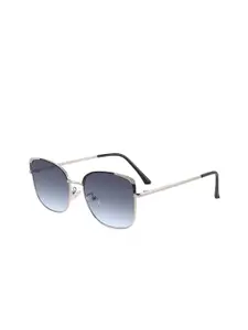HASHTAG EYEWEAR Women Square Sunglasses With UV Protected Lens B80-682-blue