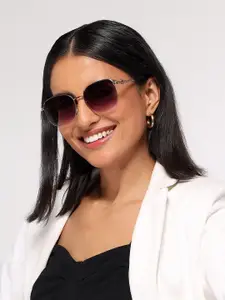 HASHTAG EYEWEAR Women Cateye Sunglasses with UV Protected Lens B80-684