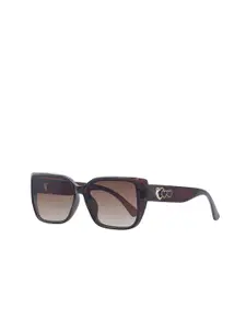 HASHTAG EYEWEAR Women Wayfarer Sunglasses With UV Protected Lens W-9085-brown