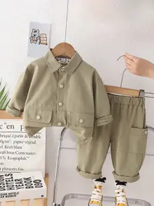 INCLUD Boys Shirt with Trousers
