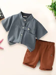 INCLUD Boys Shirt with Shorts