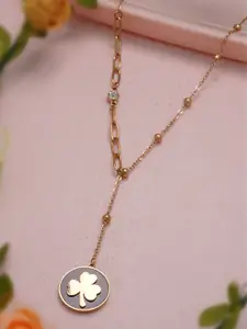 Ramdev Art Fashion Jwellery Rose Gold-Plated Necklace