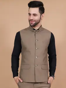 Wintage Woven Design Nehru Jacket