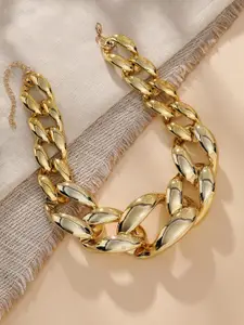 DressBerry Gold-Toned Gold-Plated Necklace
