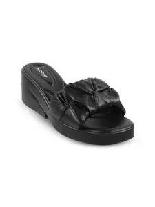 Mochi Open Toe Wedge Heels