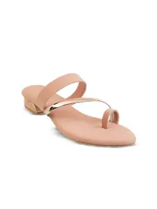Mochi One Toe Blocked Heels