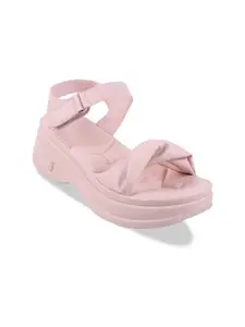 Mochi Open Toe Platform Heeld