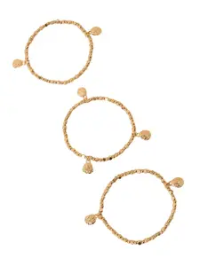 Accessorize Women Set Of 3 Elasticated Bracelet