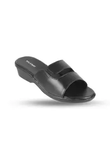 WALKWAY by Metro Textured Open Toe Wedge Heels