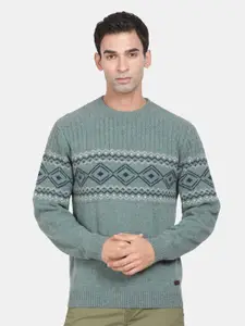 t-base Cable Knit Woollen Pullover Sweaters