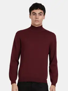 t-base Turtle Neck Long Sleeves Cotton Pullover