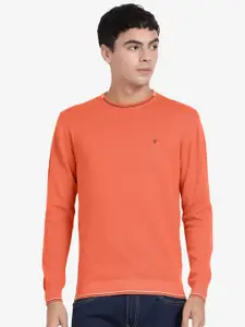 t-base Round Neck Long Sleeves Cotton Pullover