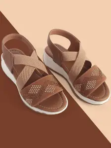 BAESD Girls Embellished Open Toe Comfort Heels