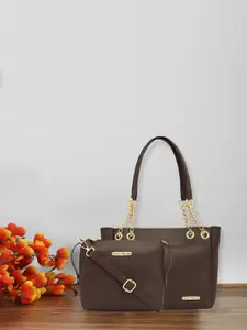 Bagsy Malone Set Of 2 Textured Structured Handbags