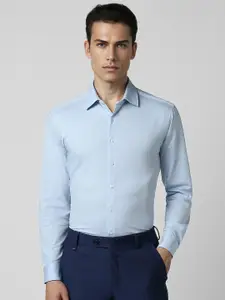 Van Heusen Long Sleeves Slim Fit Opaque Cotton Formal Shirt