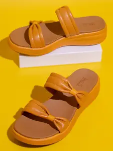 Inc 5 Open Toe Flatform Heels