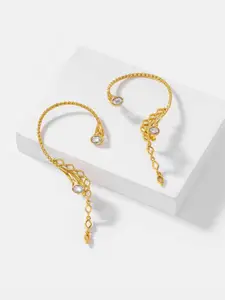 SHAYA Gold Plated Contemporary Ear Cuff