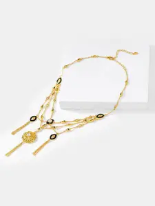 SHAYA 925 Sterling Silver Gold-Plated Necklace