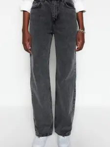 Trendyol Women Regular Fit Mid Rise Cotton Jeans