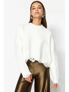 Trendyol Crop Pullover Sweater