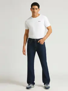 Pepe Jeans Men Bootcut Clean Look Stretchable Jeans