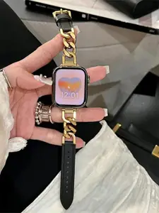 PEEPERLY Women Metal Smartwatch Strap