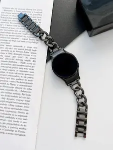 PEEPERLY Women Twisted Fusion Chain Samsung Galaxy Metal Smartwatch Strap