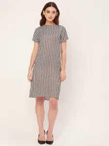 Moomaya Striped Bodycon Dress