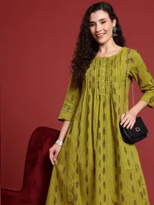 Anouk Women Printed A-Line Kurta