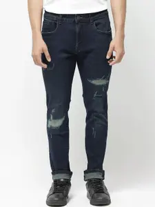 RARE RABBIT Men Slim Fit Highly Distressed Stretchable Jeans