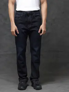 RARE RABBIT Men Hayk Regular Fit Mid-Rise Cotton Stretchable Jeans