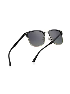 ROYAL SON Men Square Sunglasses with Polarised and UV Protected Lens CHI00175-C3