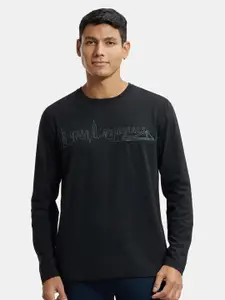 Jockey USA Originals Printed Round Neck Full Sleeves Cotton T-shirt