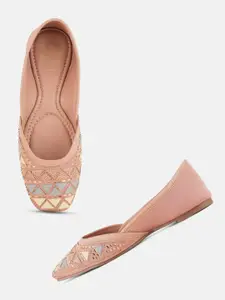 Style Shoes Embellished Ethnic Mojaris
