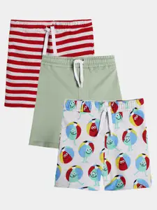 Anthrilo Boys Multicoloured Printed Shorts