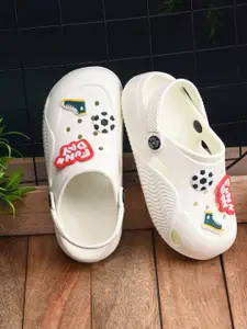 BIRDE Boys Self Design Lightweight Clogs