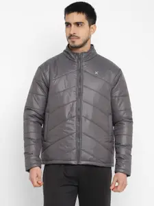 HRX by Hrithik Roshan Mock Collar Long Sleeves Padded Jacket