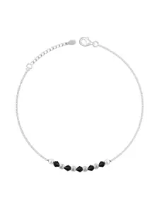 GIVA 925 Silver Gypsy Gleams Anklet