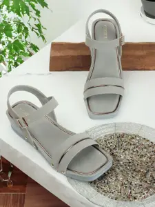 ICONICS Open Toe Flatform Heels