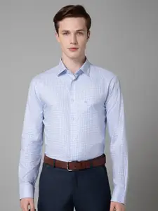 Cantabil Comfort Checked Cotton Formal Shirt