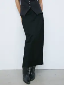 H&M Twill Pencil Skirt