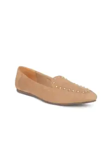 DESIGN CREW Women Embellished Round Toe Loafers