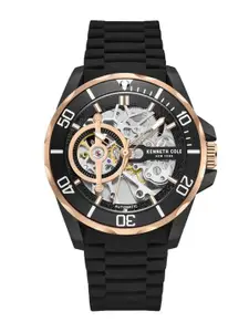 Kenneth Cole Men Skeleton Dial & Analogue Automatic Motion Powered Watch KCWGR0012804MN