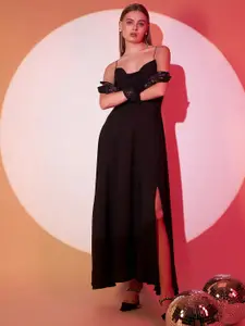 Berrylush Maxi Shoulder Straps Dress