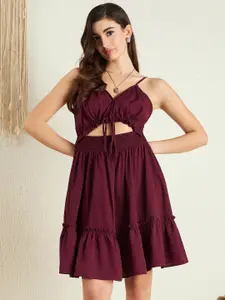 Berrylush Fit & Flare Dress