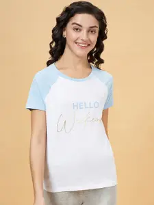 Dreamz by Pantaloons Printed Pure Cotton Lounge Tshirts