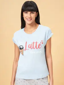 Dreamz by Pantaloons Printed Pure Cotton Lounge T-Shirt