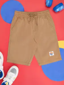 Pantaloons Junior Boys Mid-Rise Pure Cotton Shorts