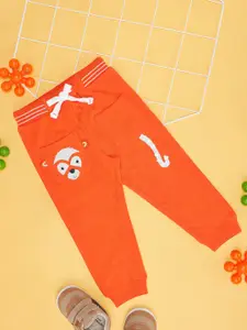 Pantaloons Baby Infant Boys Graphic Printed Pure Cotton Joggers