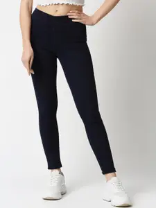 High Star Women High-Rise Clean Look Stretchable Jeans